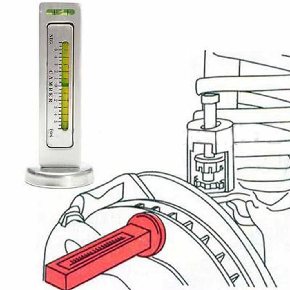 Steel Magnetic Gauge Tool for Car Truck Camber Castor Strut Wheel Alignment