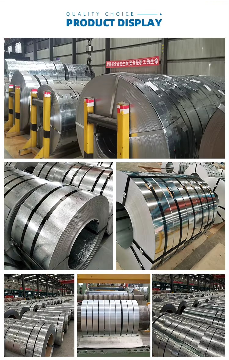 L/C Payment Manufacturer Cold Rolled GI Coils Z60 Z275 Hs G550 Galvanized Strip Code Hot Dip Galvanized Steel Strips