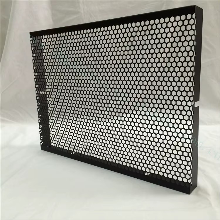 OEM Factory Blue Sheet Perforated Speaker Grill Metal Mesh