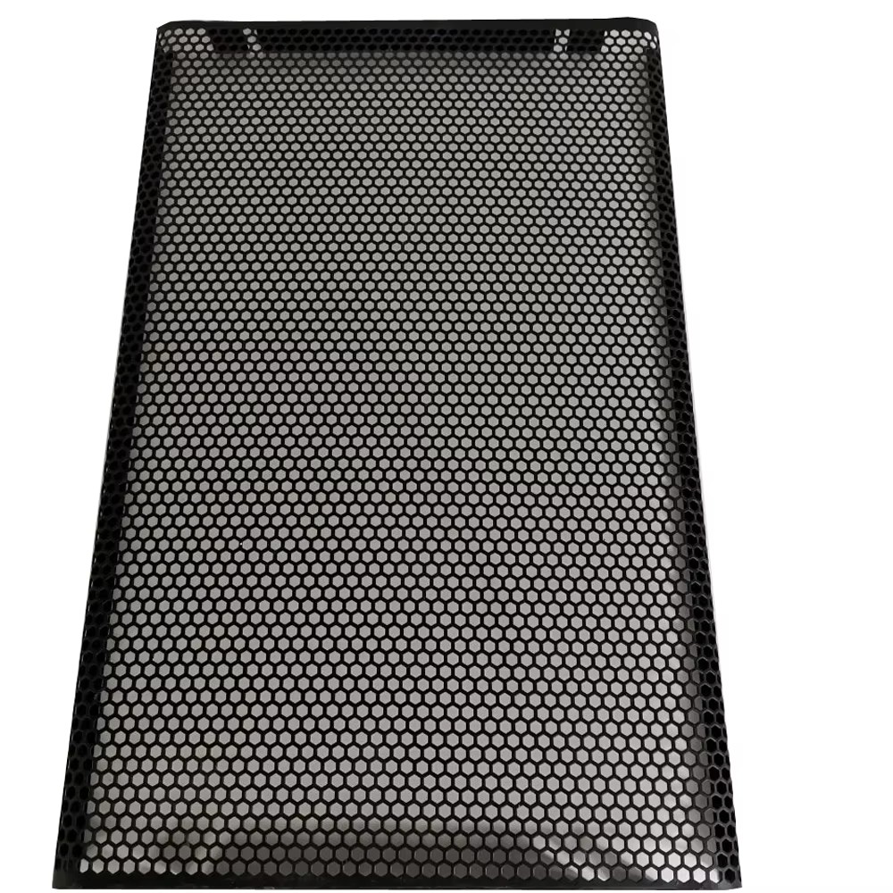 Certification Factory Rectangular Sound Speaker Grill Cover Metal Mesh Speaker Grille Perforated Sheet J/bl725 Speaker Net Cover
