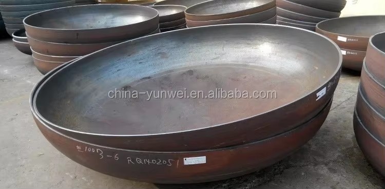 Ellipsoidal Torispherical Tank Head Forming Dished Head Ends Cap for Pressure Vessel