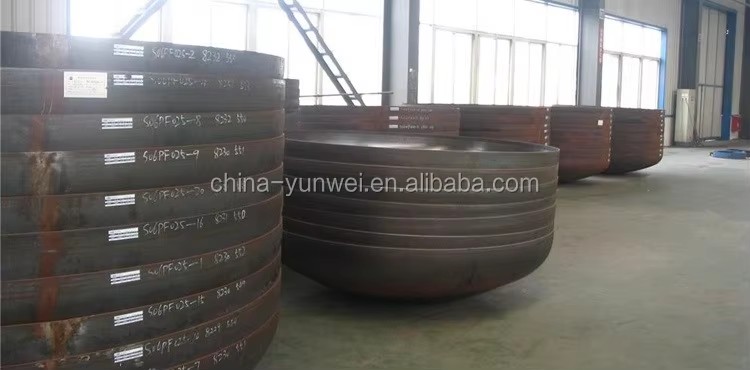 Ellipsoidal Torispherical Tank Head Forming Dished Head Ends Cap for Pressure Vessel
