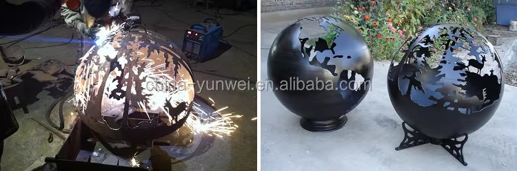 500mm 650mm 700mm 800mm 900mm 1000mm 1200mm Mild Steel Hemisphere Dished Head Half Sphere for Ball