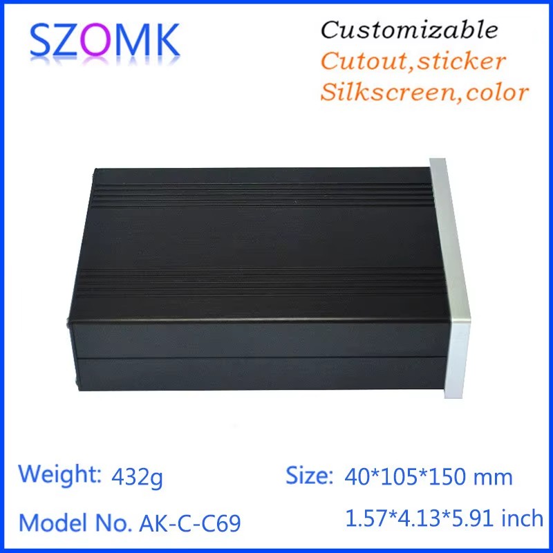 Aluminium Chassis case Amplifier Enclosures Box