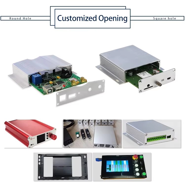Waterproof Aluminum Enclosure Box Ip67 Aluminum Electronics Profile Enclosure/cixi Enclosures