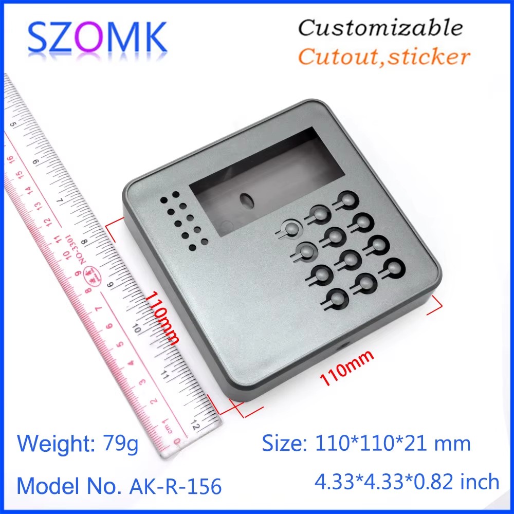 Plastic RFID Electronic Enclosure with Keypad for Door Access Control