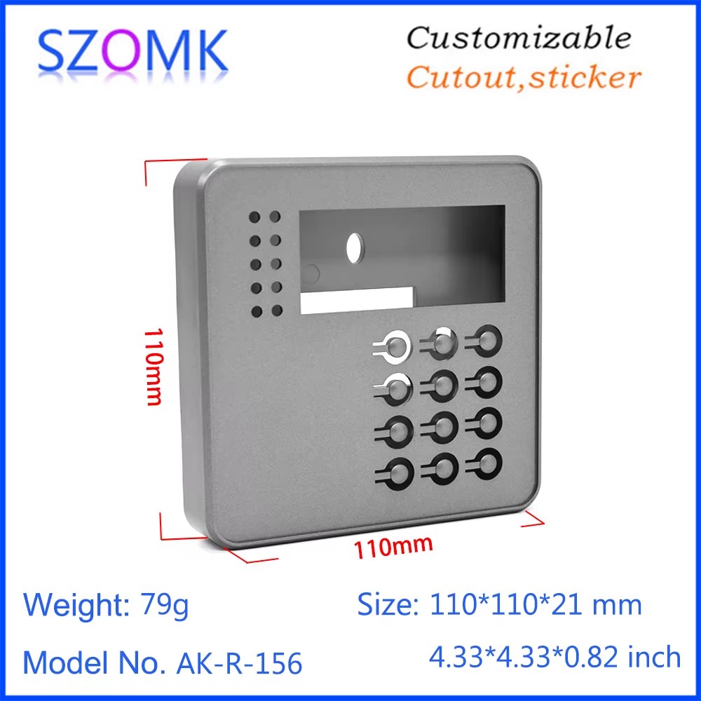 Plastic RFID Electronic Enclosure with Keypad for Door Access Control
