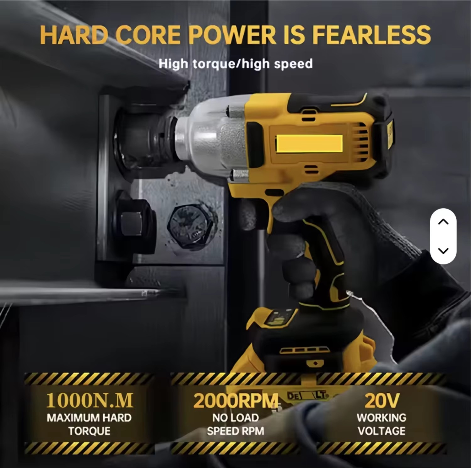 High Quality WANKE TOOLS Power Tools 20v Cordless Drill Power Tool Set Flexible Combo Power Tool Kit for Your Need