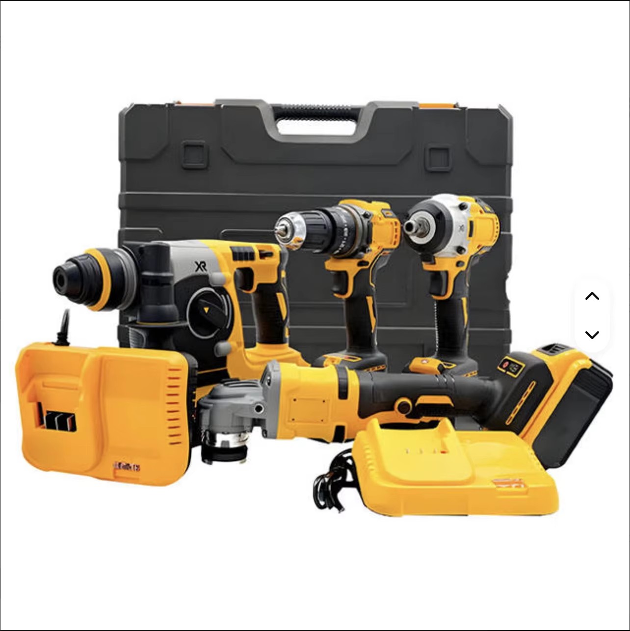 High Quality WANKE TOOLS Power Tools 20v Cordless Drill Power Tool Set Flexible Combo Power Tool Kit for Your Need