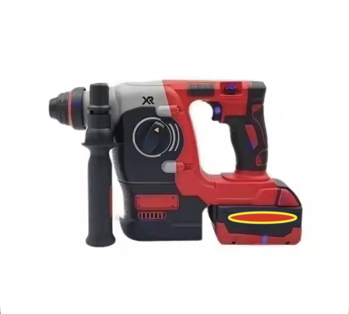 CUSTOM 18V Lithium Battery 4-in-1 Cordless Power Tool Set Impact Wrench Angle Grinder Electric Wrench Tool Box for Car