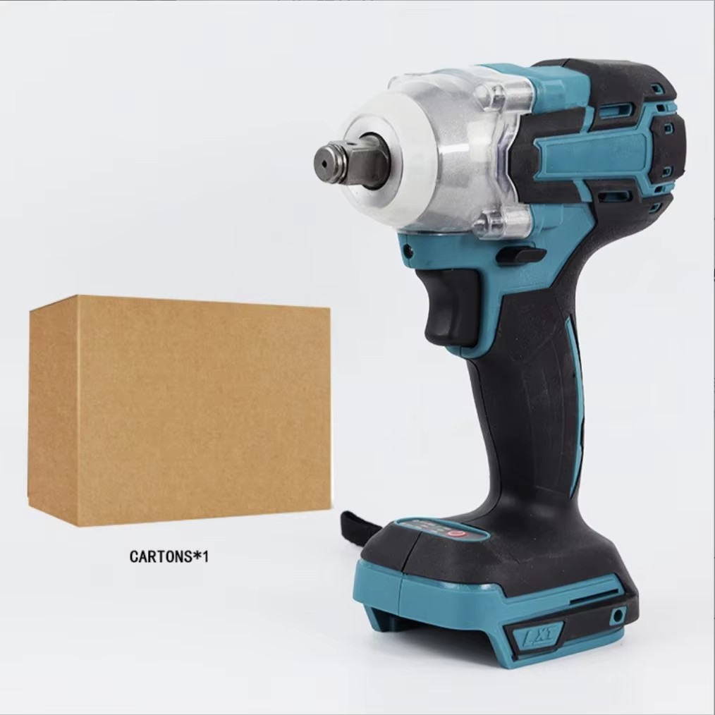 Industrial 24V Brushless 12A High-Power Impact Wrench 1000Nm Max Torque 3500 Impact Frequency Rechargeable Lithium Battery DIY