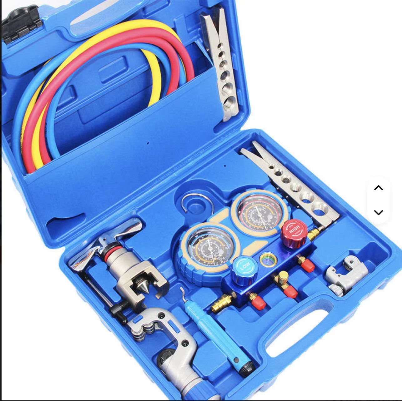 Household Air Conditioner Flare Tool Vacuum Pump Refrigerant Charging Kit AC Repair Tool Set OEM