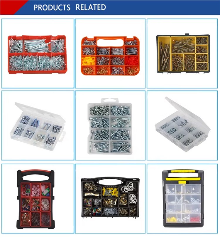 PP Plastic Tool Boxes Waterproof Tool Box Plastic Portable