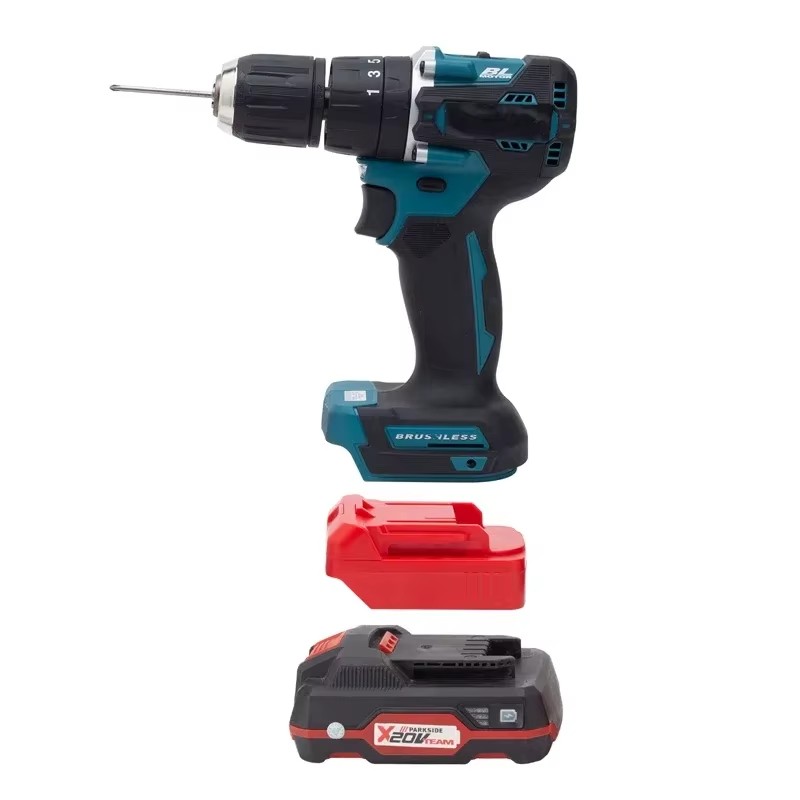 Adapter for 18V Li-ion Tools to Converts to Lidl Parkside X20V Li-ion Battery Adapter Power Tool Accessories