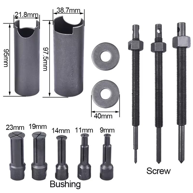 9mm-23mm Bike Motorcycle Bearing Puller Bearing Remove Tool Set