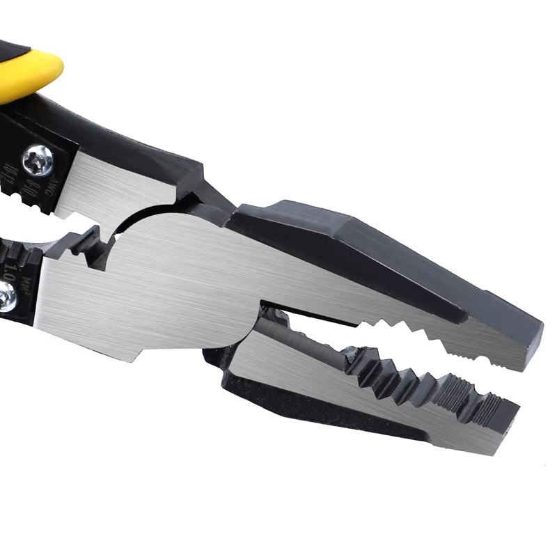 Industrial Grade Wire Cutters CR-V Labor-Saving Diagonal Pliers Multifunctional Eectrician Stripper Crimper Cutting Hand Tool