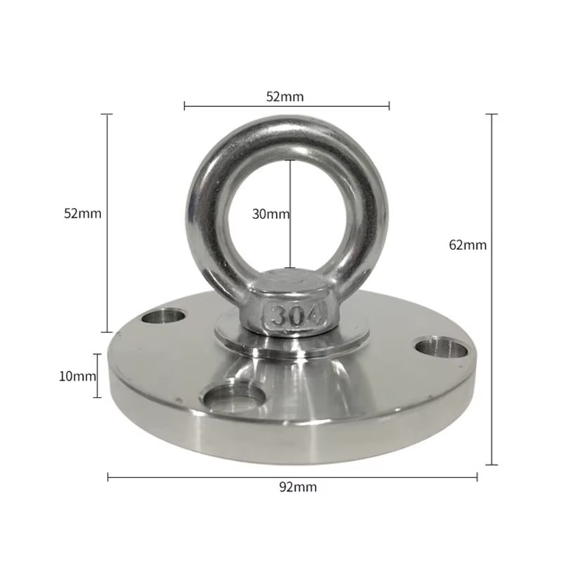 360 Rotate Stainless Steel Heavy Duty Ceiling Mount Anchor Wall Buckle Yoga Hammock Chair Sandbag Swing GYM Equipment Hook