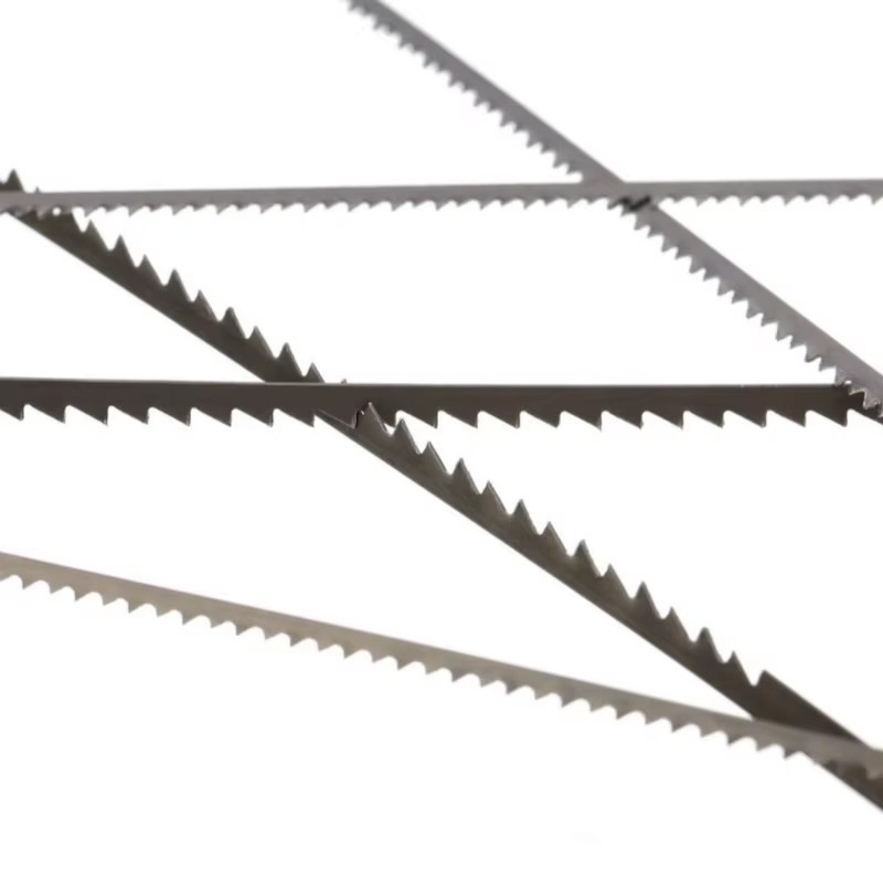 12x Black 127mm Nitride-finished Scroll Saw Blades for Woodworking Power Tools Accessories