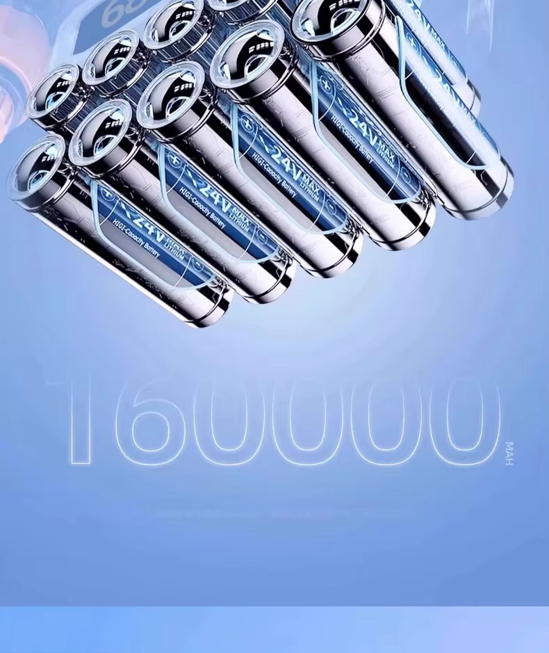 High-Pressure Industrial Grade Home Use WirelessTools Car Washer 2000psi Lithium Battery Volume Brushless Motor Spray Gun