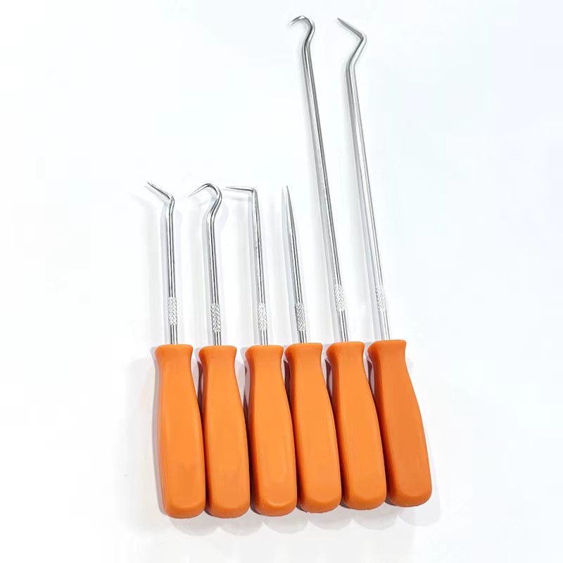 Factory Custom Hook Pick Set Handle Repair Tool Kit Manual Oil Seal Pull Car O-ring Removal Scraper Automotive Mechanic Tool OEM