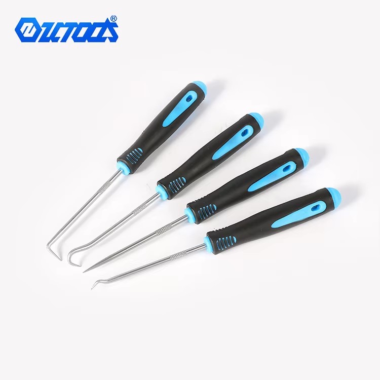 Qixin Custom 4-Piece Precision Automotive Tools O Rings Seals Bushes Removal Installation Hook Pick Tool