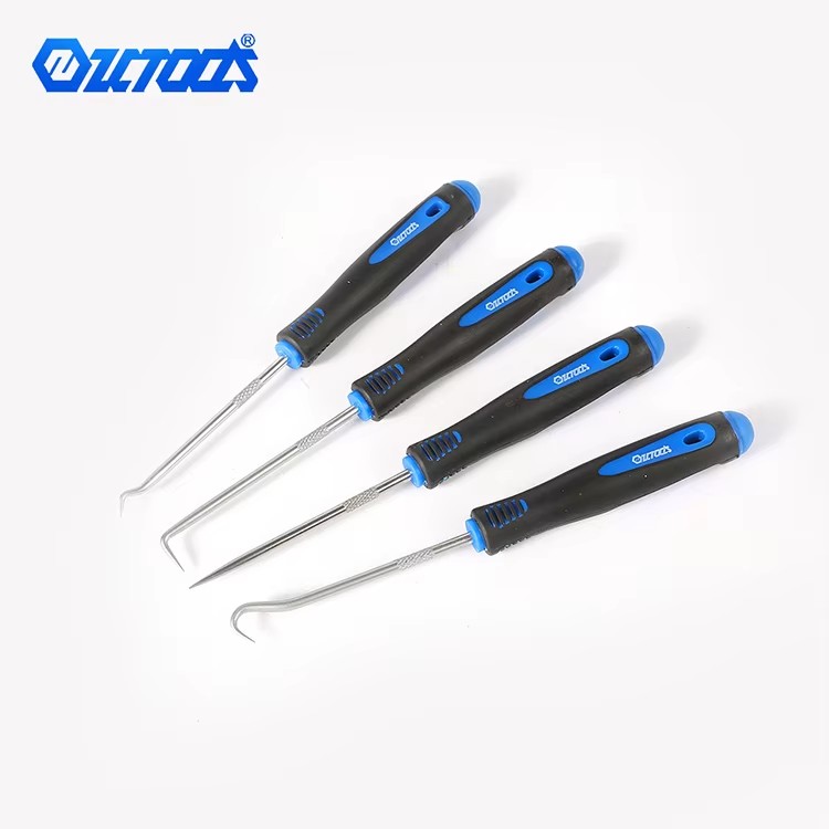 Qixin Custom 4-Piece Precision Automotive Tools O Rings Seals Bushes Removal Installation Hook Pick Tool