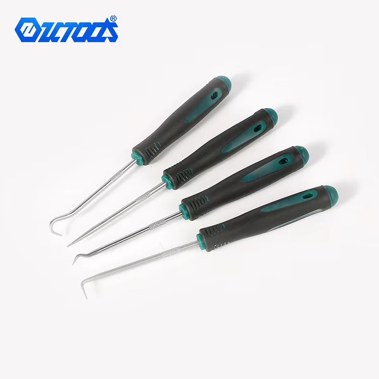 Qixin Custom 4-Piece Precision Automotive Tools O Rings Seals Bushes Removal Installation Hook Pick Tool