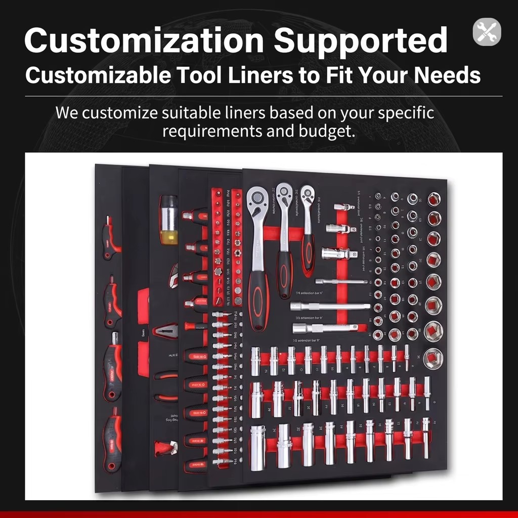 252Pcs Professional Carbon Steel Tool Kit with Storage Case for Workshop Garage Car Mechanical & Home Maintenance