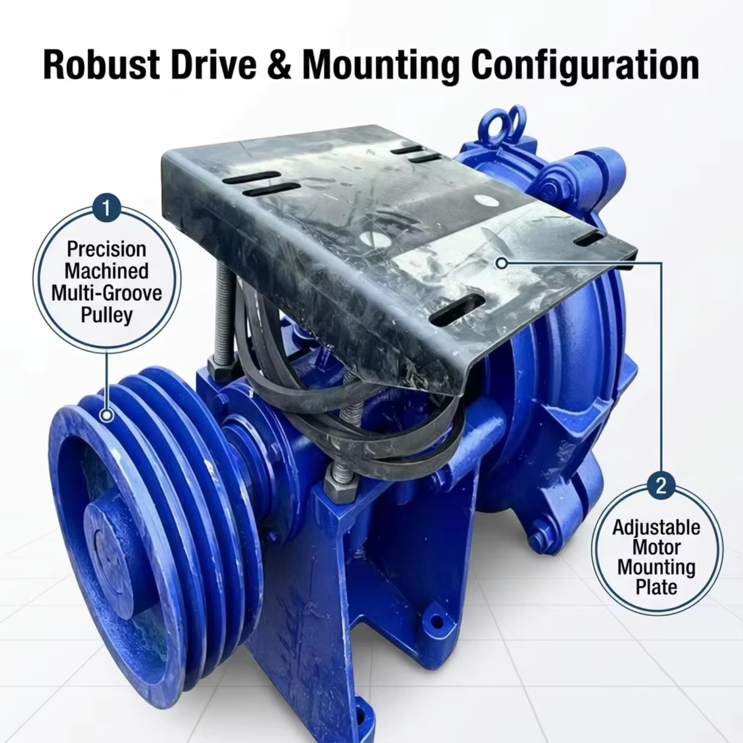 Slurry Pump Horizontal Industrial Single Stage Mining High Pressure Centrifugal Slurry Pump
