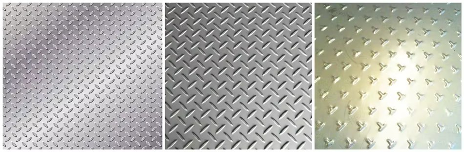 Black Mild Steel Checkered Plate 14 Gauge Carbon Metal Sheets 4x8 ASTM A36 A283 GR.C A572 Ss400 Iron Plate Diamond Sheet