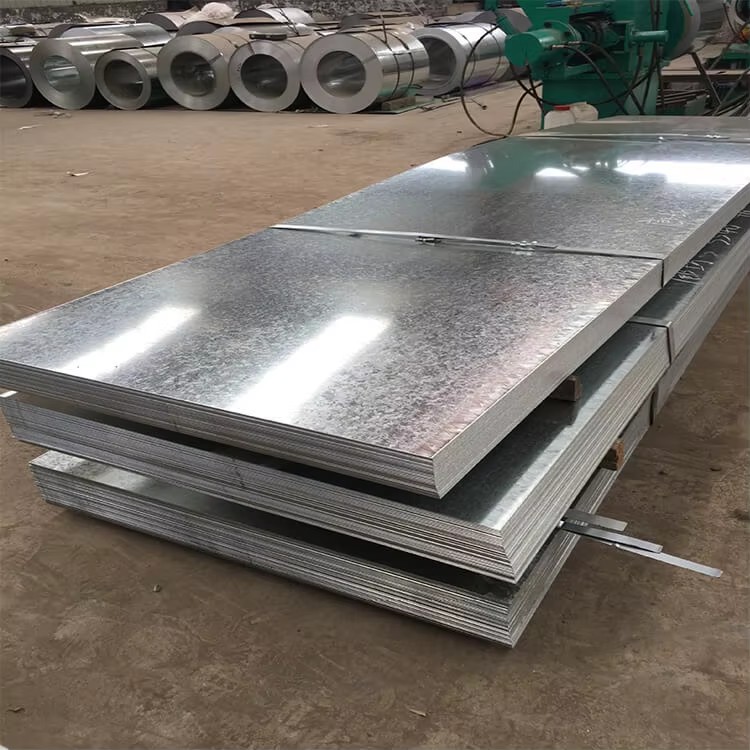 ASTM A653 Zinc Coated Steel Sheet Galvanized Black Steel Sheet Metal 0.3mm Thick