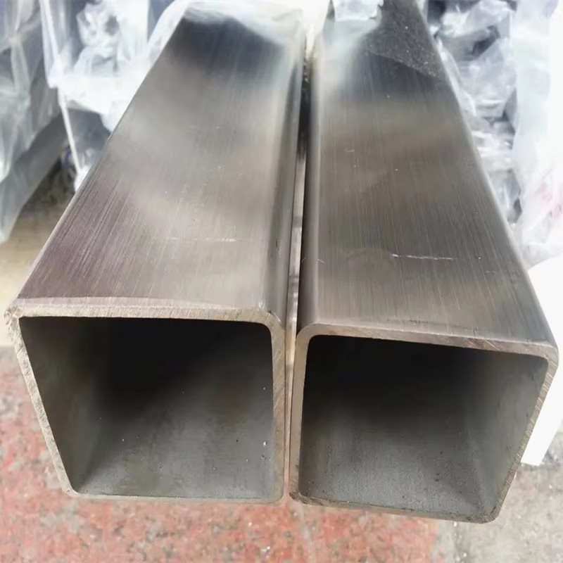 201 304 316 SS Tube 25x25x2mm Stainless Steel Square Tube Mirror Finish