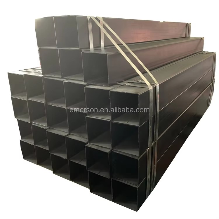 Ms Square Steel Tube 100mmx100mm ASTM Standard Structure Pipe with Bending Cutting Welding Services
