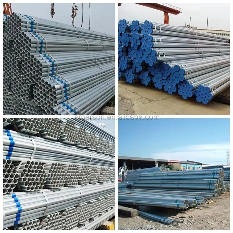 Supplier ASTM Certified 1.5 Inch 10 Inch Galvanized Schedule 40 Seamless Steel Pipe with Bending Cutting Welding Services