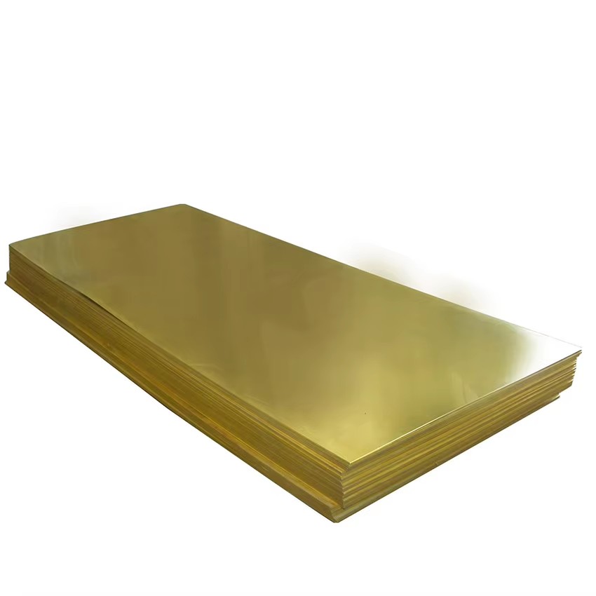 Custom Thickness 3mm H65 H80 Brass Copper Sheet Brass Sheet Plate