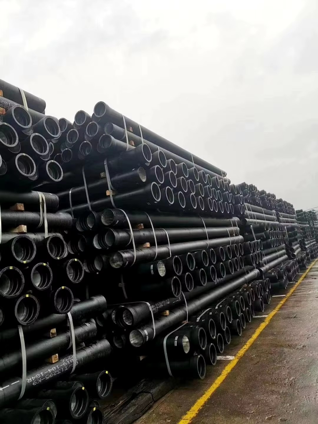 K10 Ductile Cast Iron Pipe for High Pressure Water Drain System