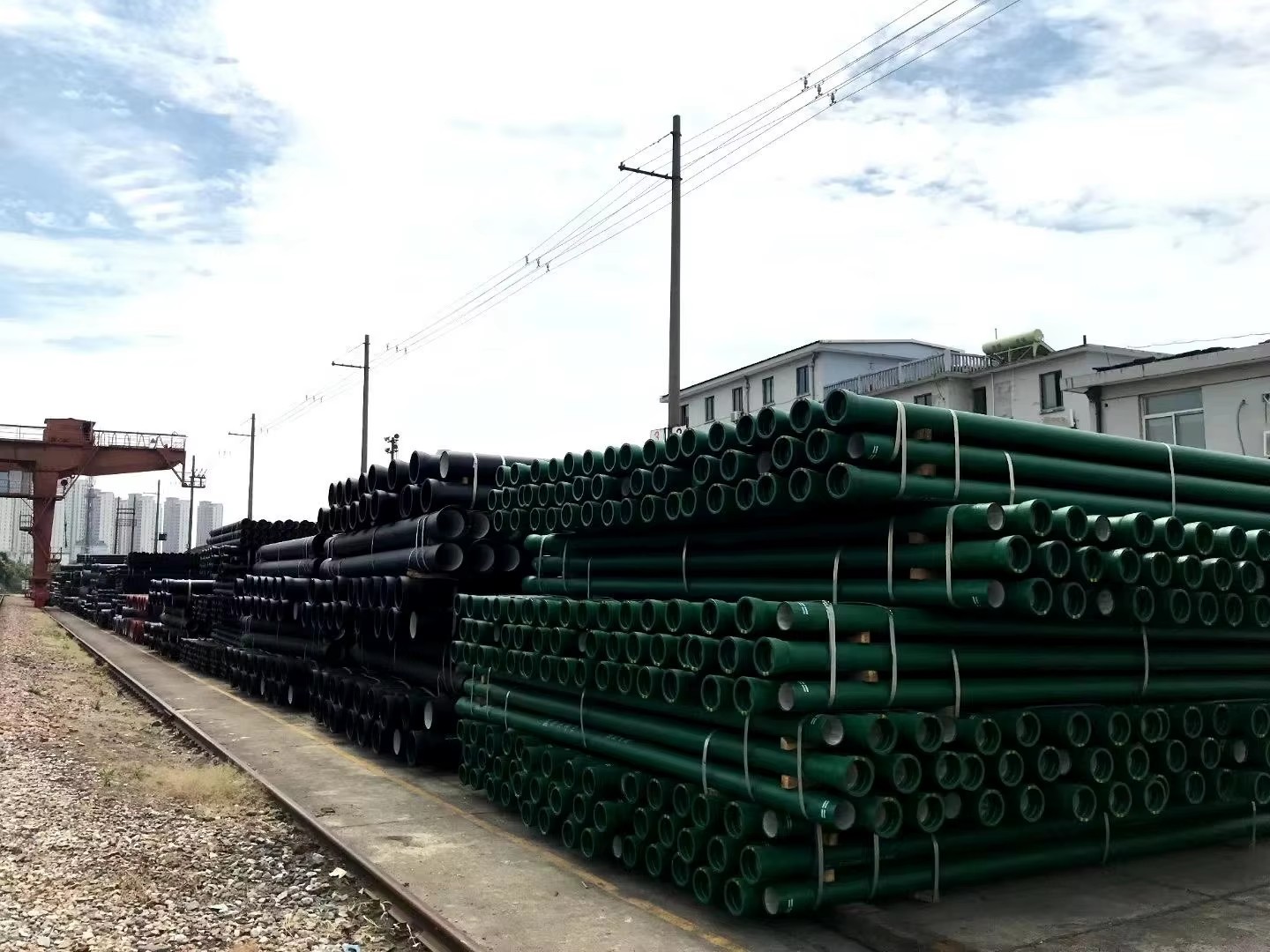 K10 Ductile Cast Iron Pipe for High Pressure Water Drain System