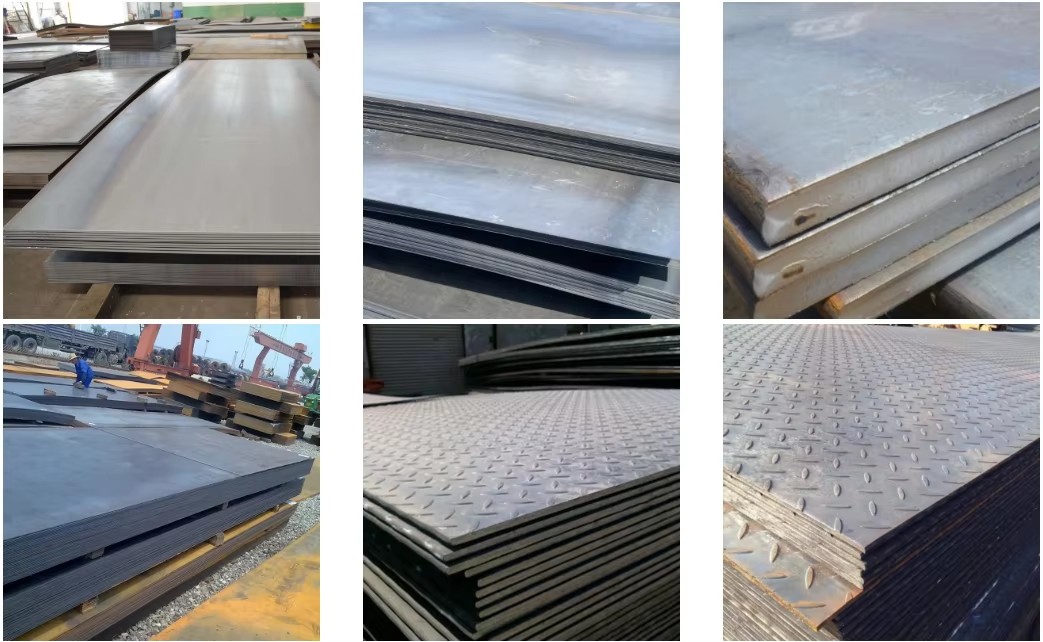 A36 S235jr S275jr Ss400 St37 Ms Mild Iron Checkered Metal Cold Hot Rolled Carbon Steel Sheet Plate Coil Price for Building