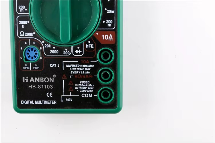 Portable Digital Tester Multimeter Multi Meter Electronics Digital DC & AC Voltage Multimeters