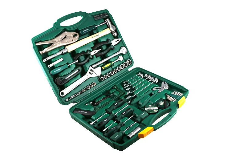 80Pcs Machine Repair Hand Tool Set