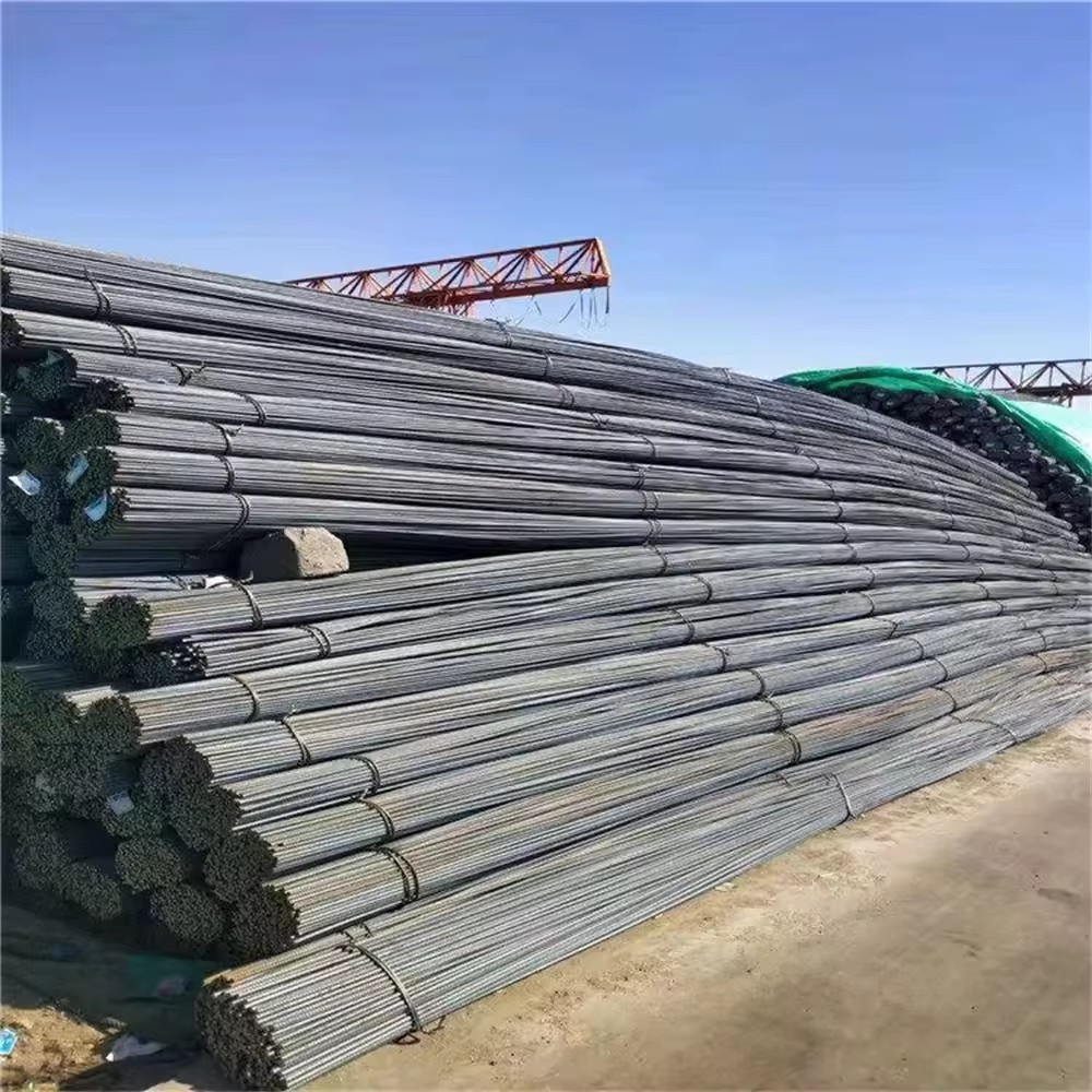 Customized HRB400 HRB500 Iron Rebar A500 B500b Deformed Steel Reinforcing Bar 6mm-50mm Custom Diameter Bending Welding ASTM BS