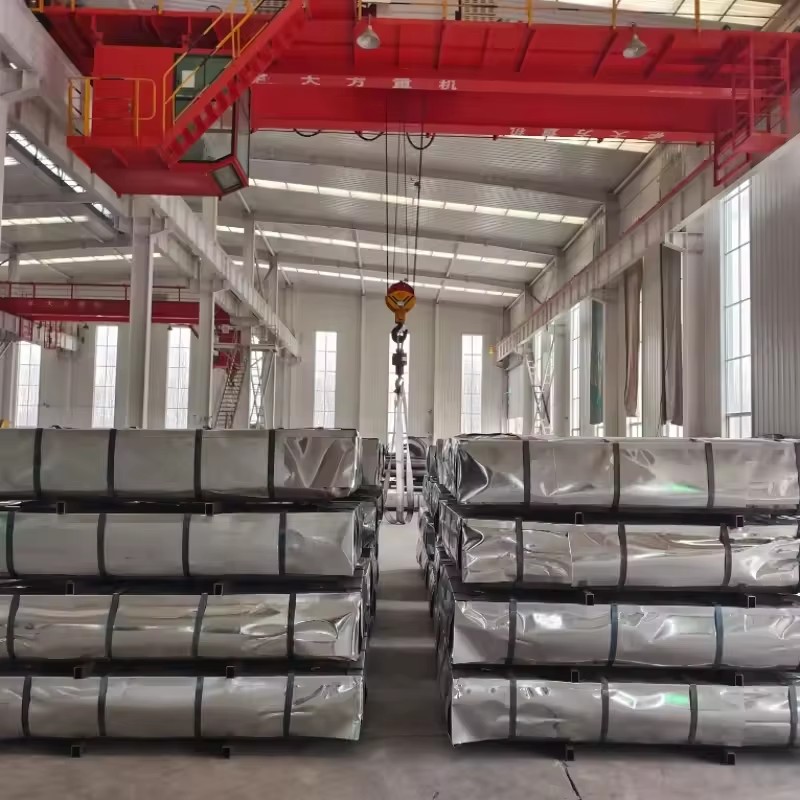 Aluminum-Zinc Corrugated Galvanized Steel Roof Panel Durable Metal Building Material Premium Zinc Zero Bending Bis ASTM KS