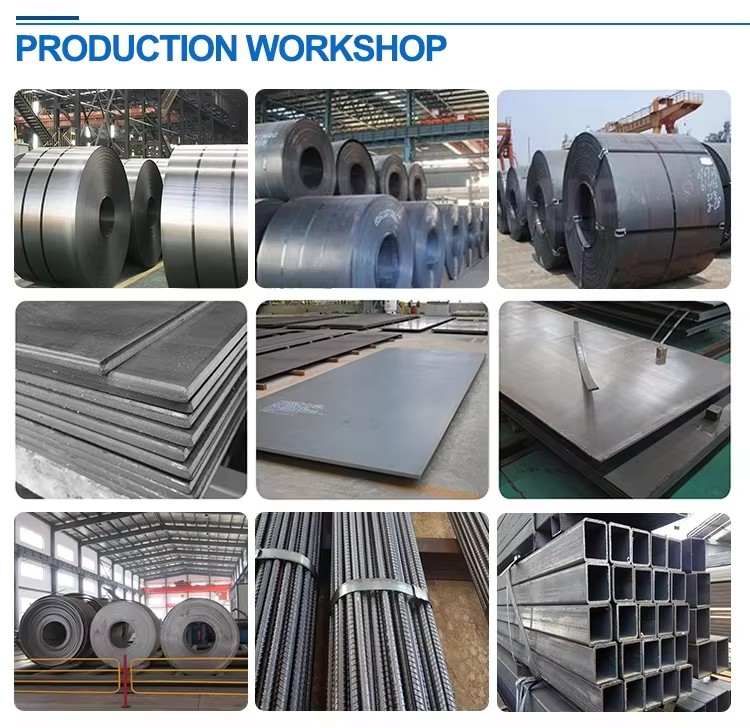 High Quality Q235 Q345 Hot-Rolled Carbon Steel Coil for Concrete Reinforcement Floors Walls in Metal Building Materials