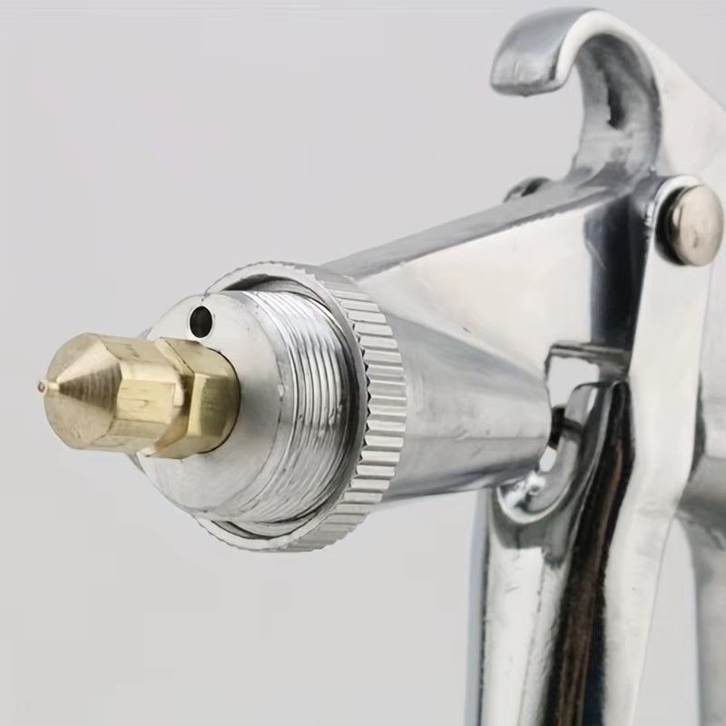 K3 Mini Pneumatic Air Brush Paint Sprayer 0.5mm Durable Aluminium Alloy Tool Gravity Feed 100ml Capacity 100ml/min Flow Rate