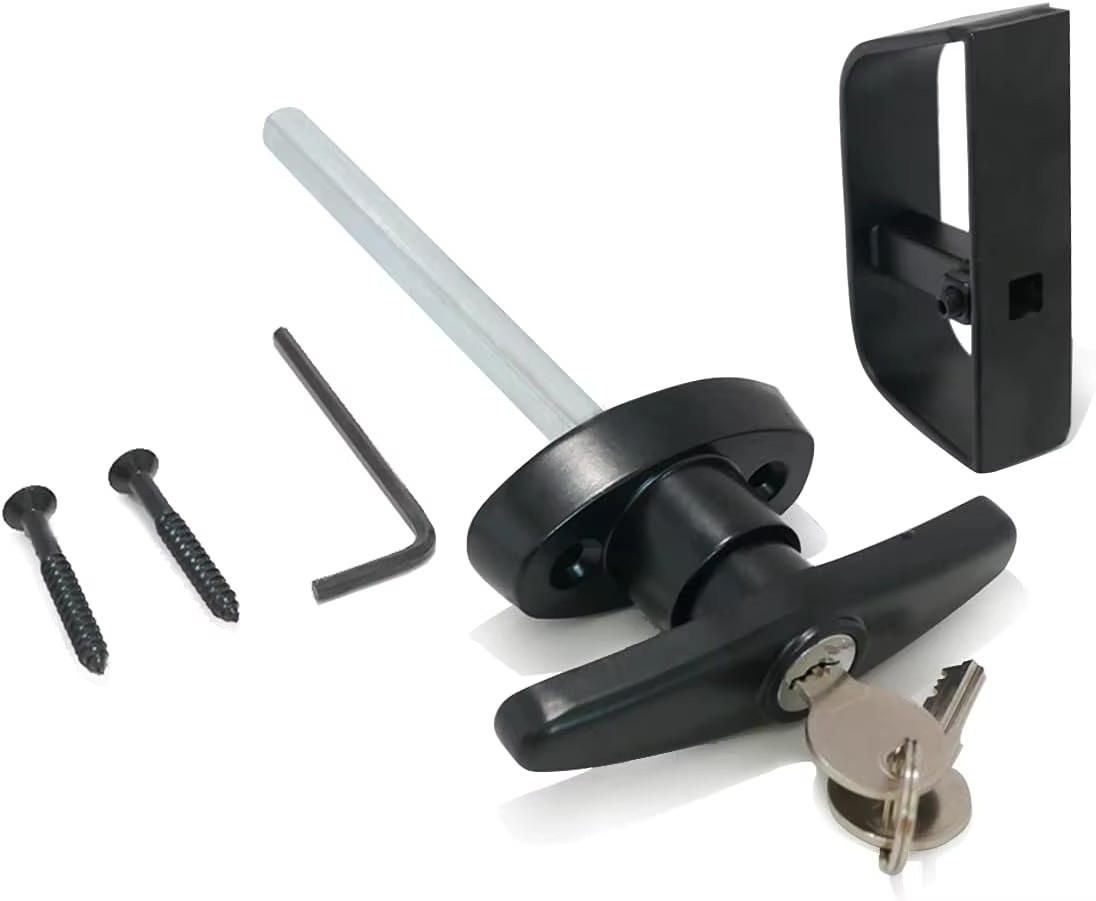 Shed Windows and More Double Door Hardware Kit Colonial Hinge T-Handle Barrel Bolts Shed Door Hinges