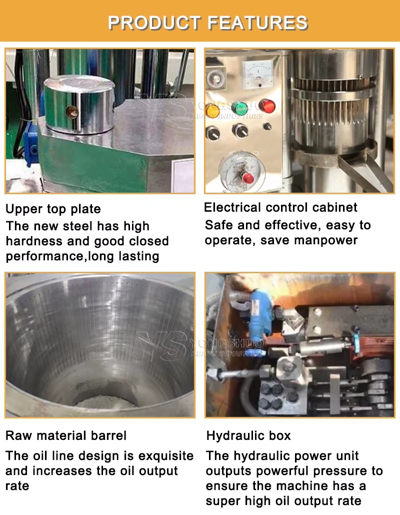 Hydraulic Commercial Olive Oil Press Large Oil Machine Press Big Oil Press Machine