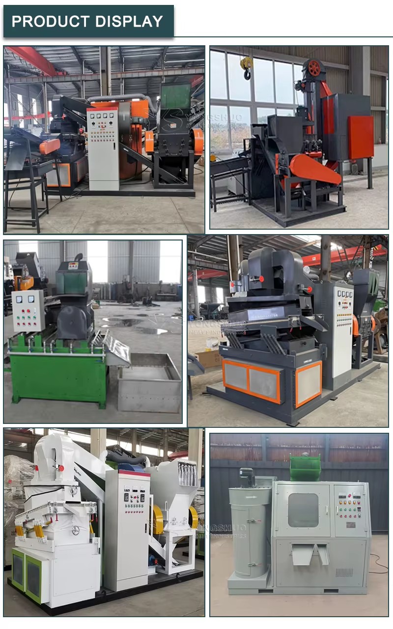 V-c03 Copper Wire Granulator Copper Cable Wire Granulator Recycling Machine v C02 Copper Wire Granulator