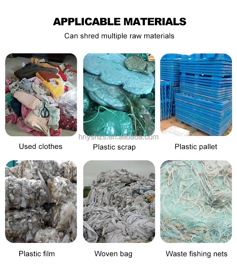 Waste Fiber Shredder Machine Shredding Fabric Waste Textile Shredder Machine Yarn Waste Shredder Machine