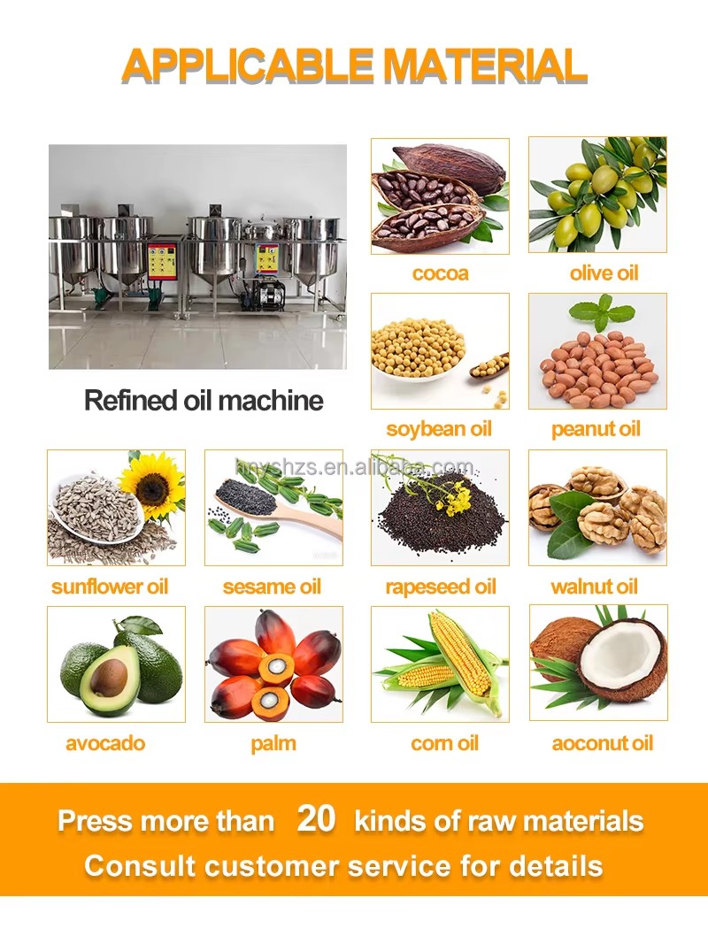 Refined Machine Palm Oil Refined Machine Corn Oil Price Per Mt Palm Kernel Oil Extraction Refining Machine