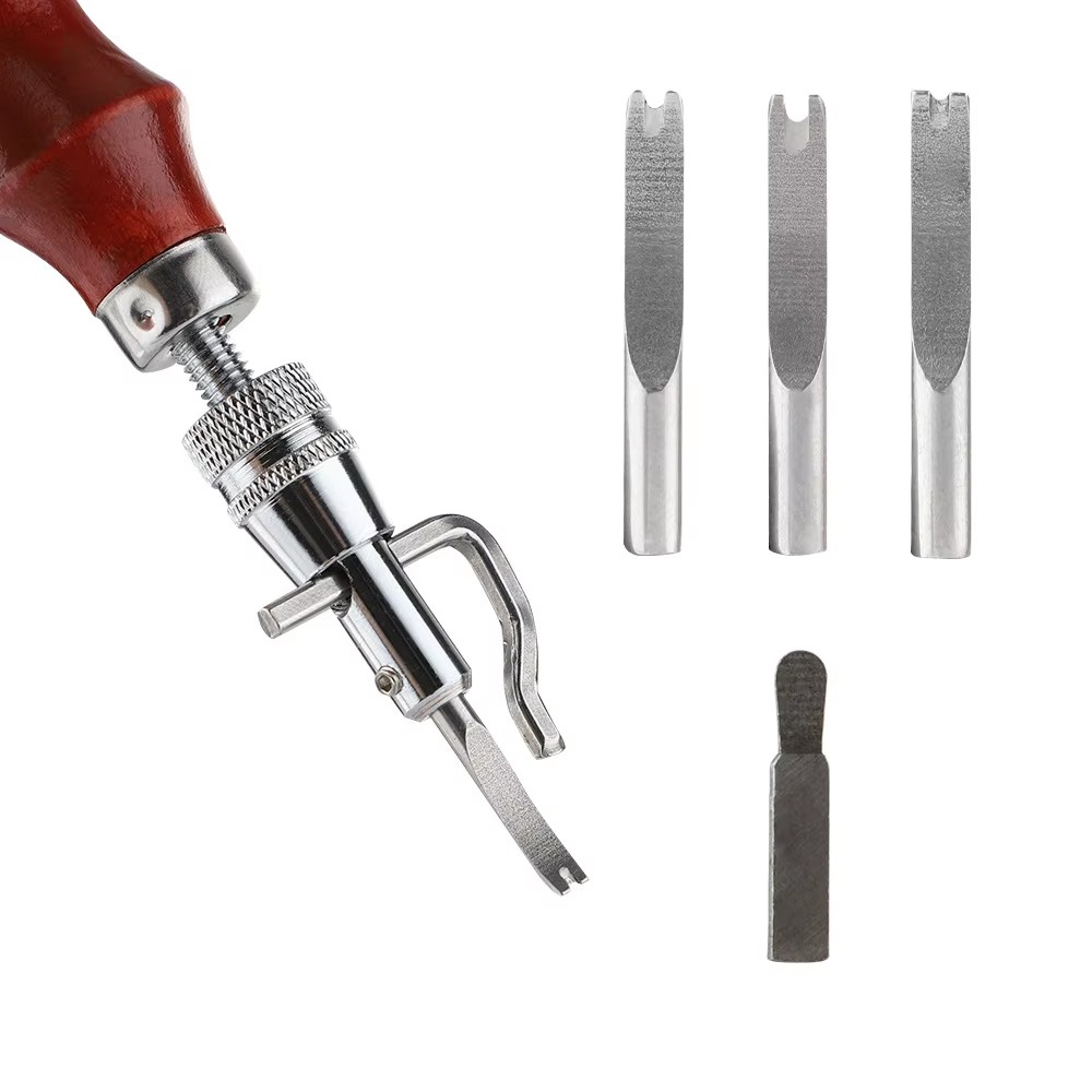 Leather Craft Tool Set 11 Pieces of Handmade Diy Leather Goods Grooving Tool